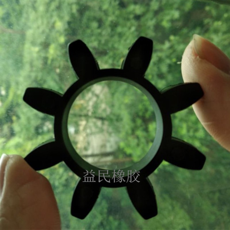 进口联轴器6角梅花垫 轮 55*29*11八角缓冲胶弹性体 直径55连轴节