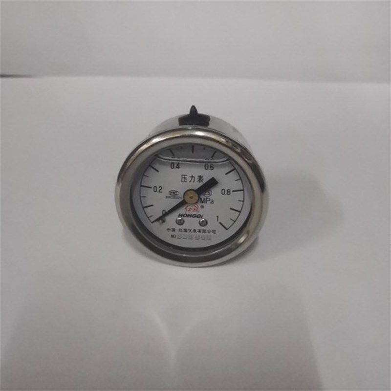 红旗仪表厂家直销轴向无边抗震压力表YTN-40Z 气源处理器气动液压