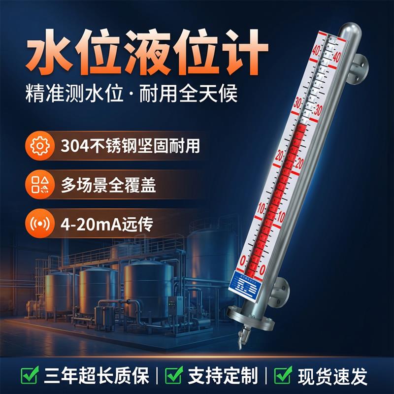 水位液位计磁耦合带远传不锈钢浮球磁翻板液位计磁性开关锅炉水箱图片