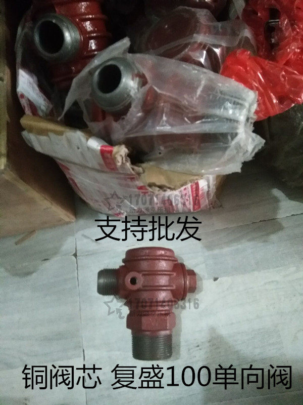 复盛TA100空压机单向阀 TA100原厂配件 止回阀 逆止阀总成 铜阀芯