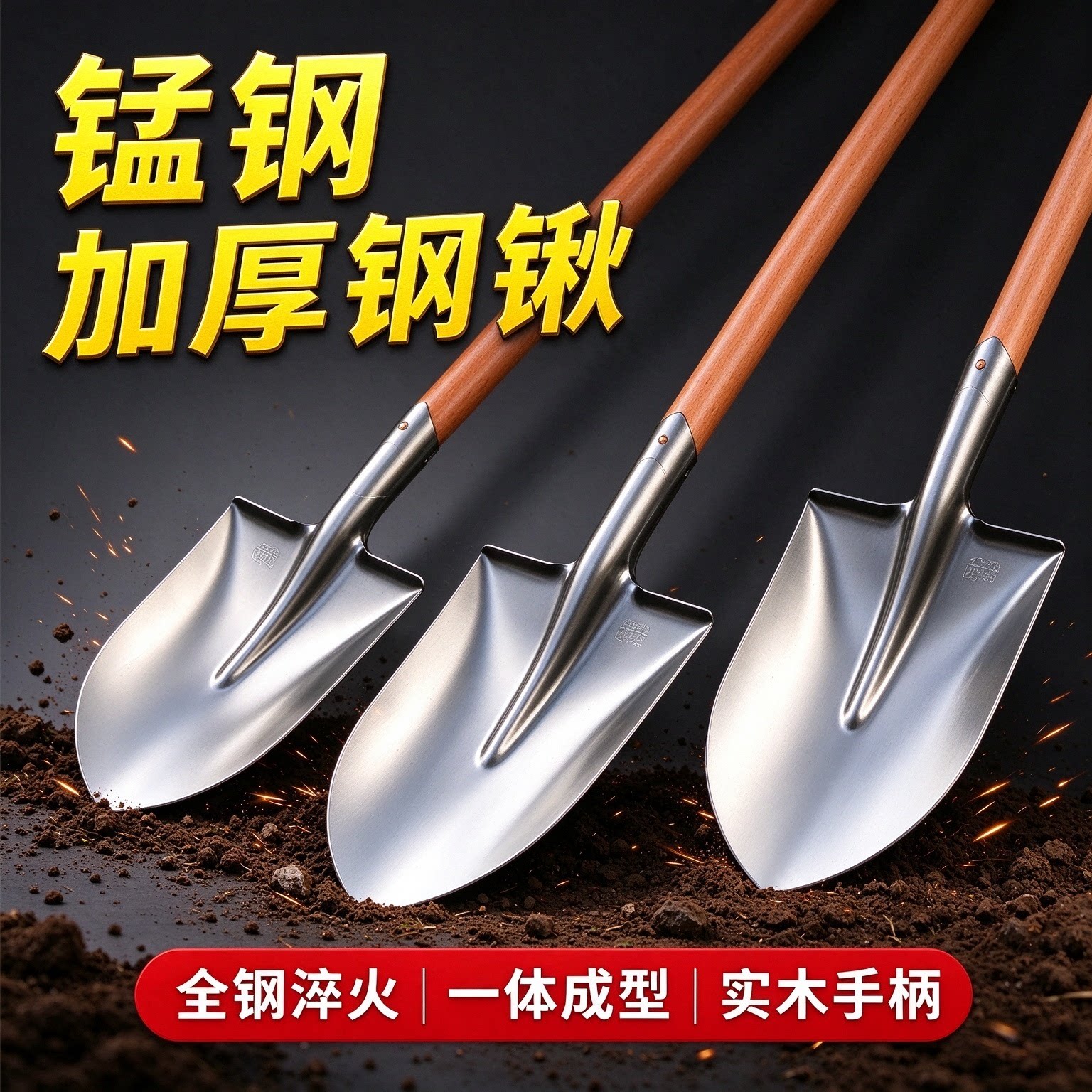 【热销N0.1】加厚锰钢锹