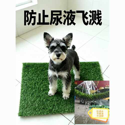 宠物狗草坪厕所网格透水易冲洗不掉渣大小便训练定点专用草皮地垫