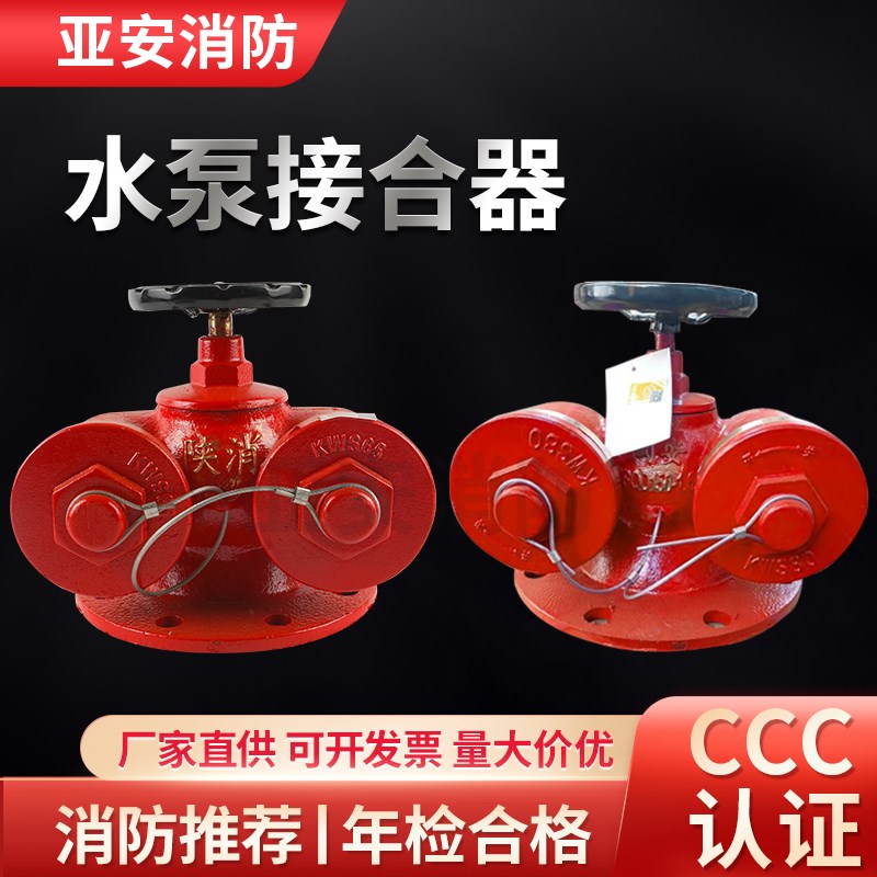 水泵接合器SQD100-1.6球墨铸铁地上多功能新式消防栓水泵结合器