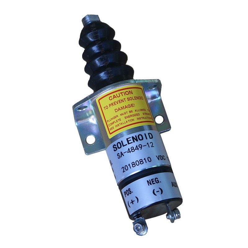1502型停机断油阀SA-4849-12V断油电磁铁SA-4849-24V熄火器电磁阀
