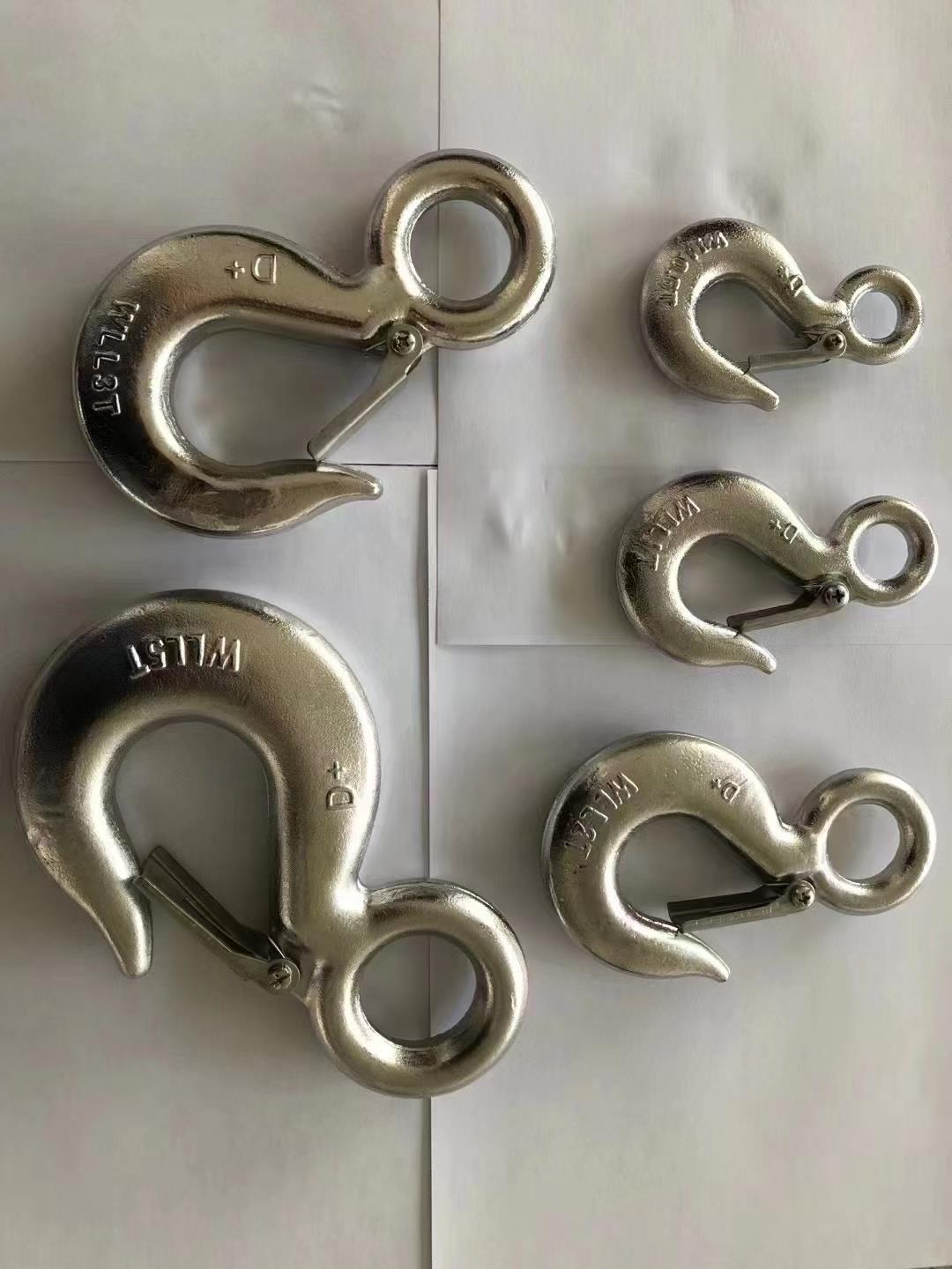 强力环不锈钢304不锈钢环眼钩货钩吊钩挂钩链条葫芦美式起重吊钩