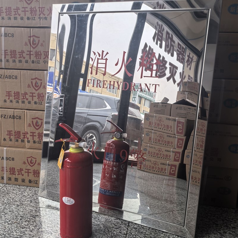 可定制消火栓箱门框消防箱门板不锈钢消火栓镜面亮面门框消防器材