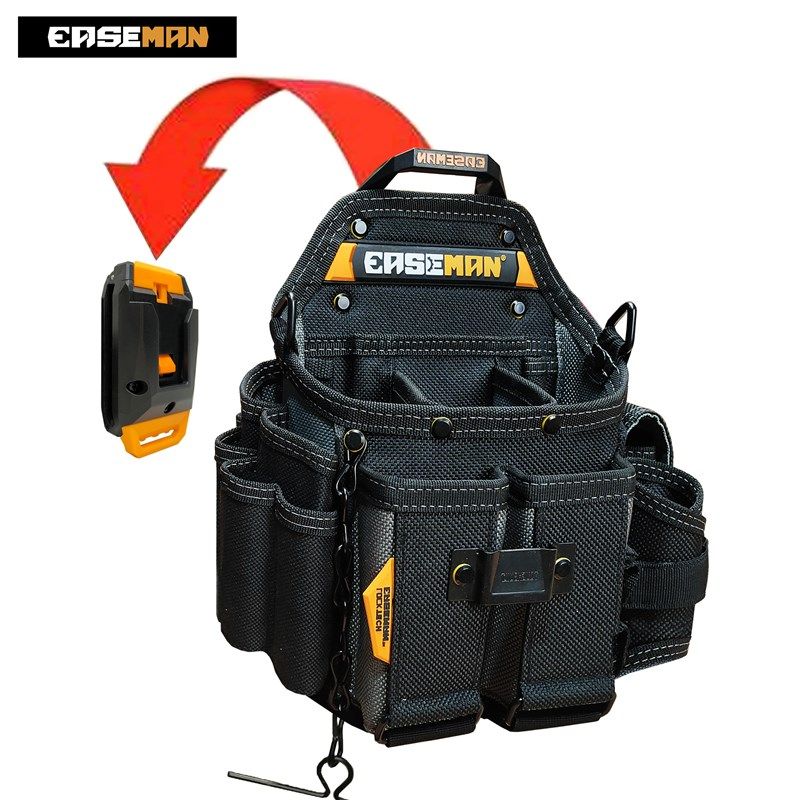 EASEMAN快拆扣工具包 工程师用单肩工具包 加厚耐磨设计 多功能大
