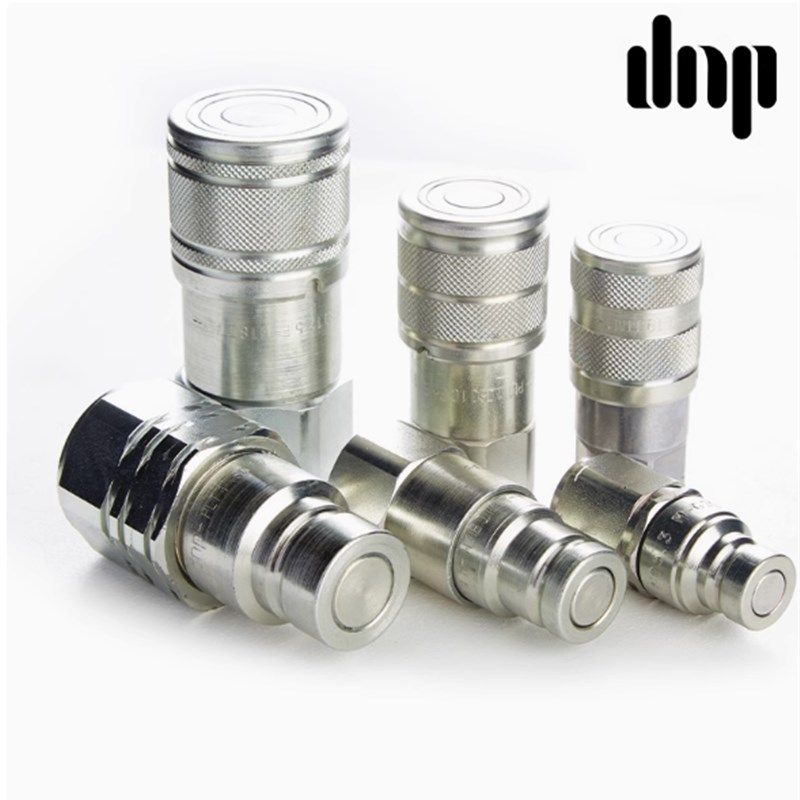 dnp液压快速接头意大利进口高压PLT1高压油管内螺纹平面快换接头