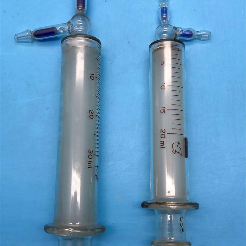 玻璃连续灌注器注射器单自动阀门开关灌药流体20ml30ml手动打液体