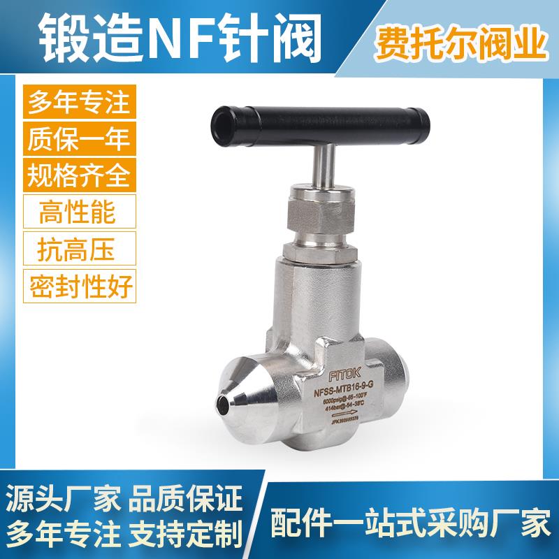 飞托克型NF系列锻造针阀NFSS-MTB14-9-G不锈钢一体式锻造针型阀