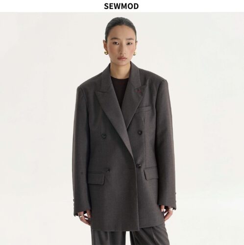 SEWMOD绣墨设计师款初剪羊毛西装