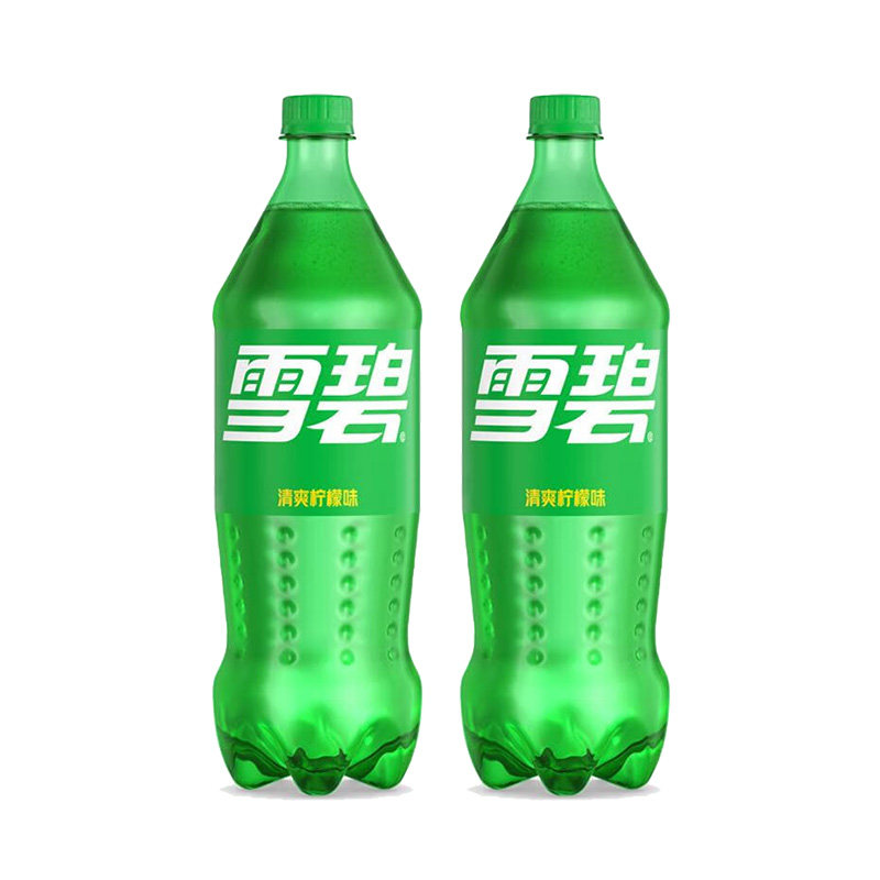 雪碧清爽柠檬味1.25L大瓶汽水