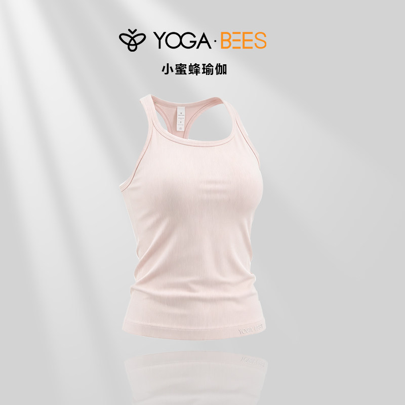 YOGABEES小蜜蜂瑜伽服无缝肩带女图片
