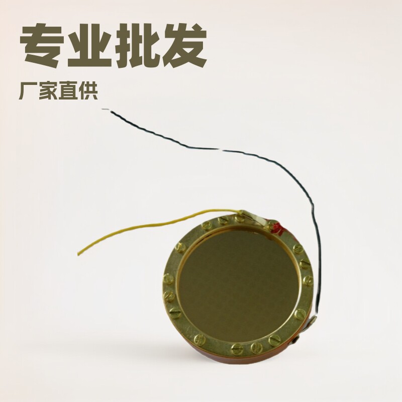 工厂专业批发大膜咪头单面音头34咪心电容麦克风咪心