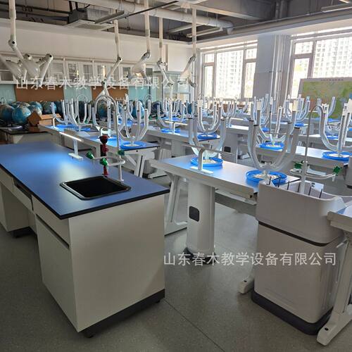 实验台试验桌通风操作台学校物理新型铝塑中小学化学实验桌