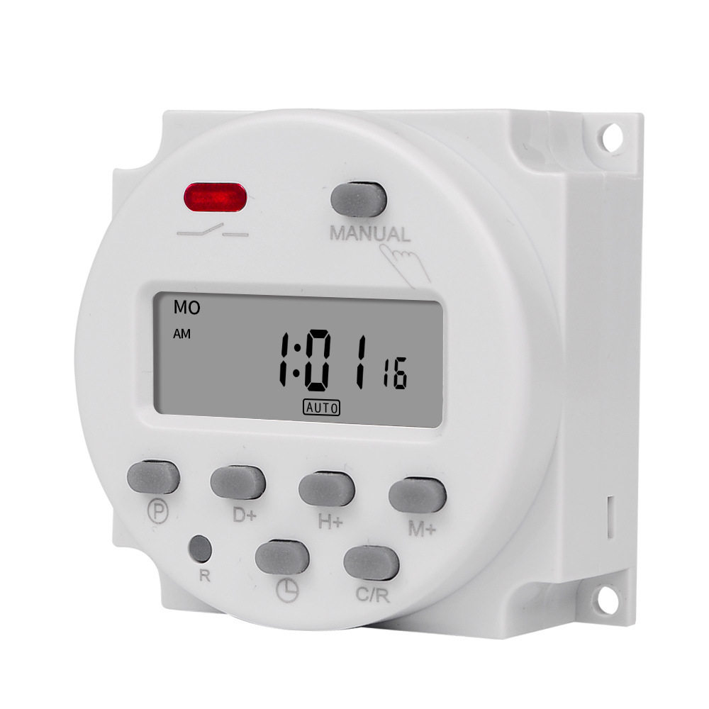 微电脑电源时控开关路灯倒计时智能开关可编程定时器 24V
