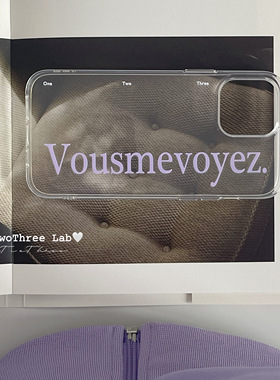 OneTwoThree韩国ins英文字母iPhone13Pro手机壳12promax苹果11/14