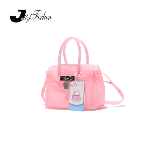 JellyFirkin樱花粉迷你腋下包