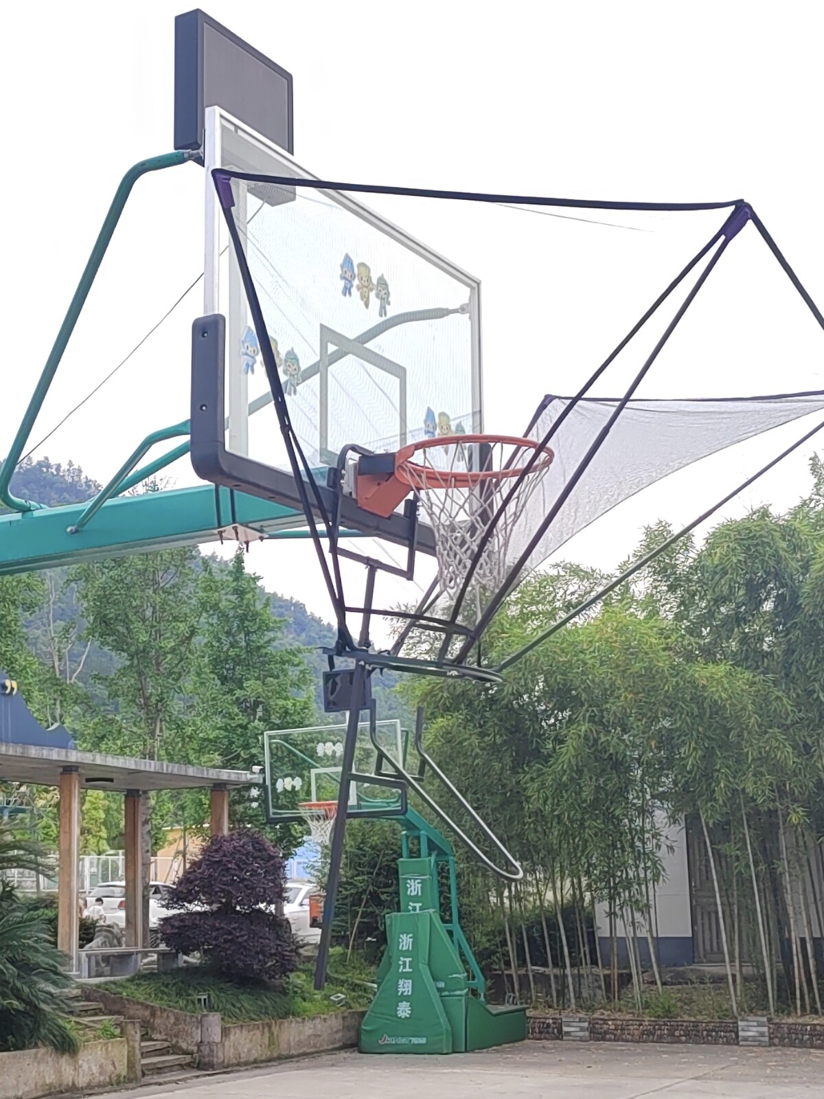 移动升降篮球投篮训练器发球机投球投篮练习器三分球免捡球工厂店