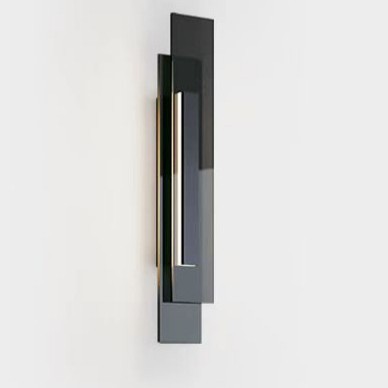 工业风新款创意电视墙客厅壁灯样板房酒店走廊过道卧室床头长条灯