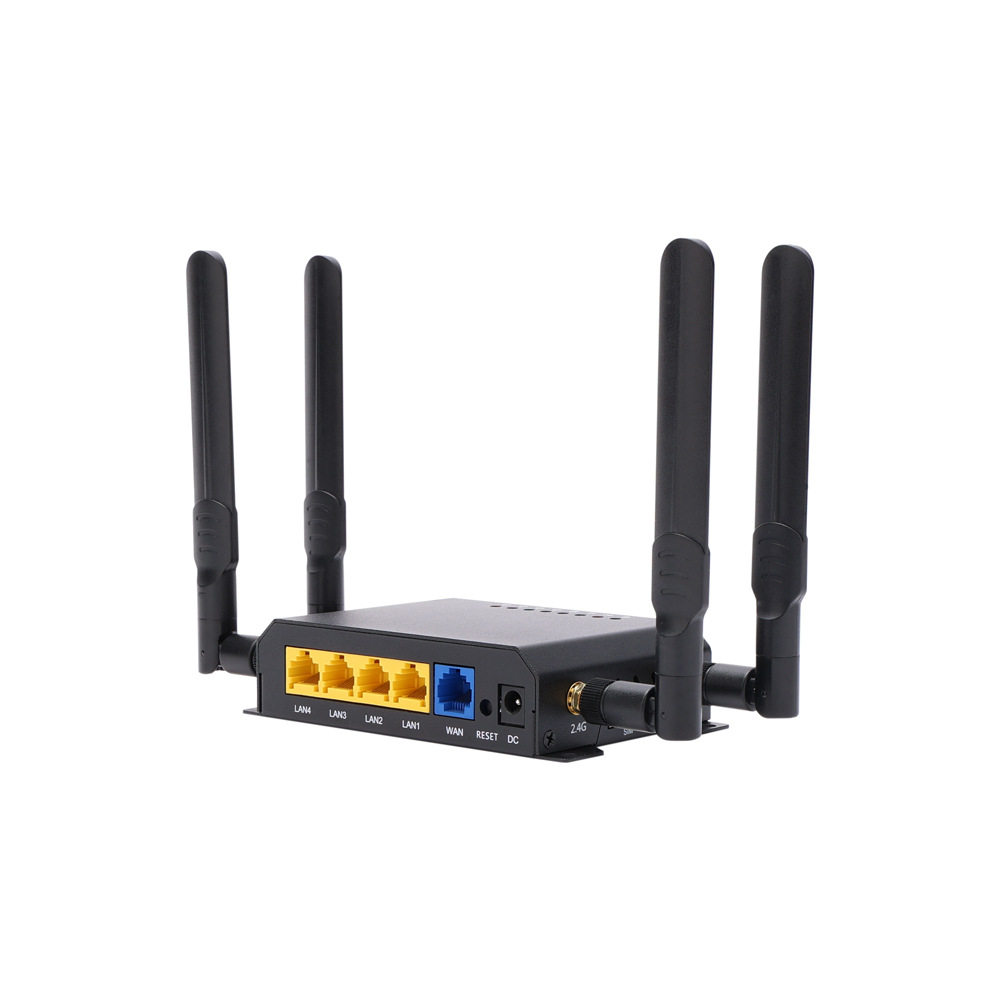 MTK76204G路由器工业级铁壳4G路由器