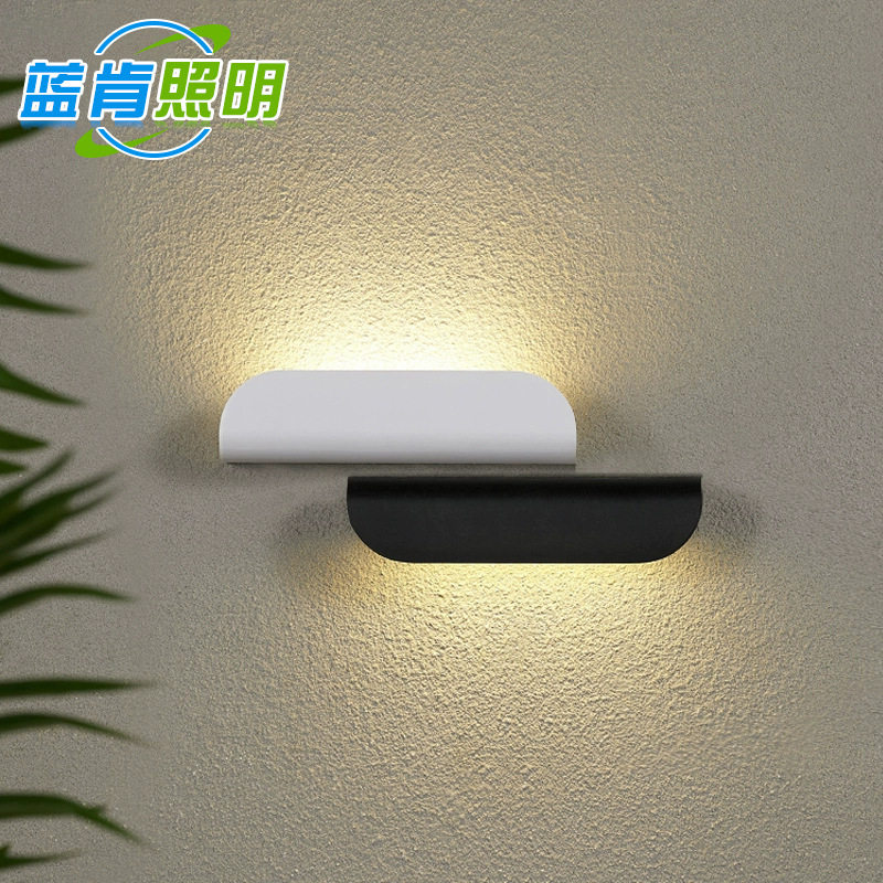 户外壁灯防水防锈极简门牌灯庭院别墅门头牌号灯楼梯过道阳台壁灯