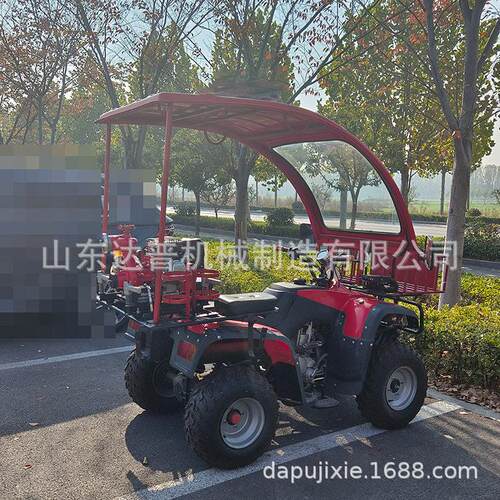 微型消防四轮摩托车 带棚式小型燃油摩托车 四轮消防摩托车