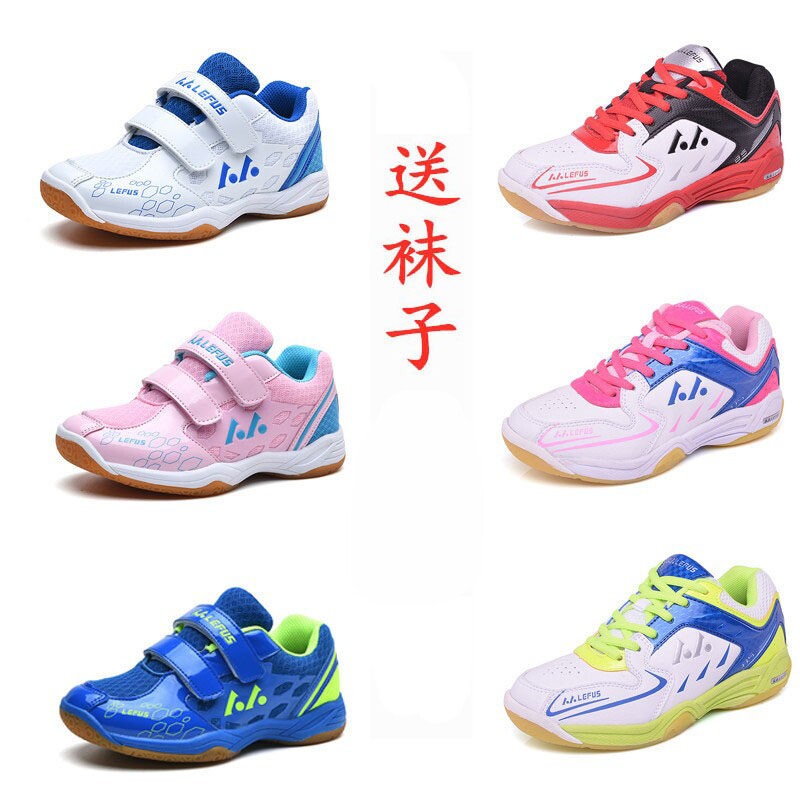 专业儿童羽毛球鞋比赛训练