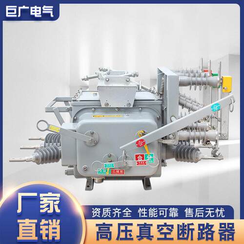ZW20-12FG/630户外压真空断路器10kv带PT智能隔离铁壳柱上开关