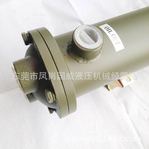 理KAMUI神威SL-411W2螺旋式液压油冷却器紫铜力劲压铸机水泡