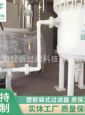 PP多袋式过滤器 耐强酸强过滤器 ，塑胶袋式过滤器,上海PPR多袋