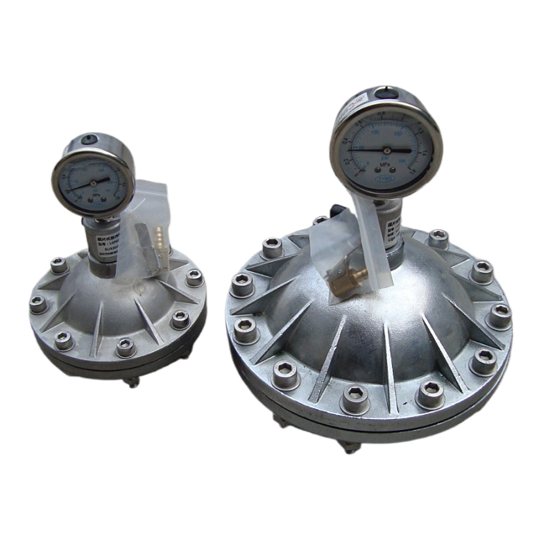 PVDF/不锈钢DN15/20/25/32/40膜片式脉冲阻尼器 缓冲器气囊缓冲罐