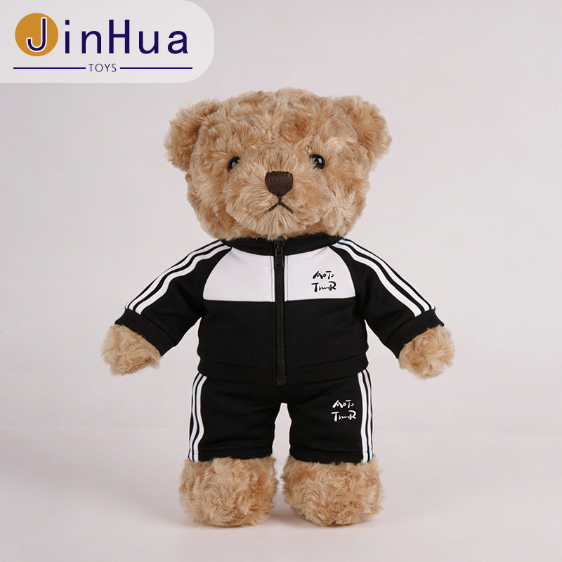 Spot new plush bear doll Teddy bear plush doll OEMODM custom gift manufacturer wholesale