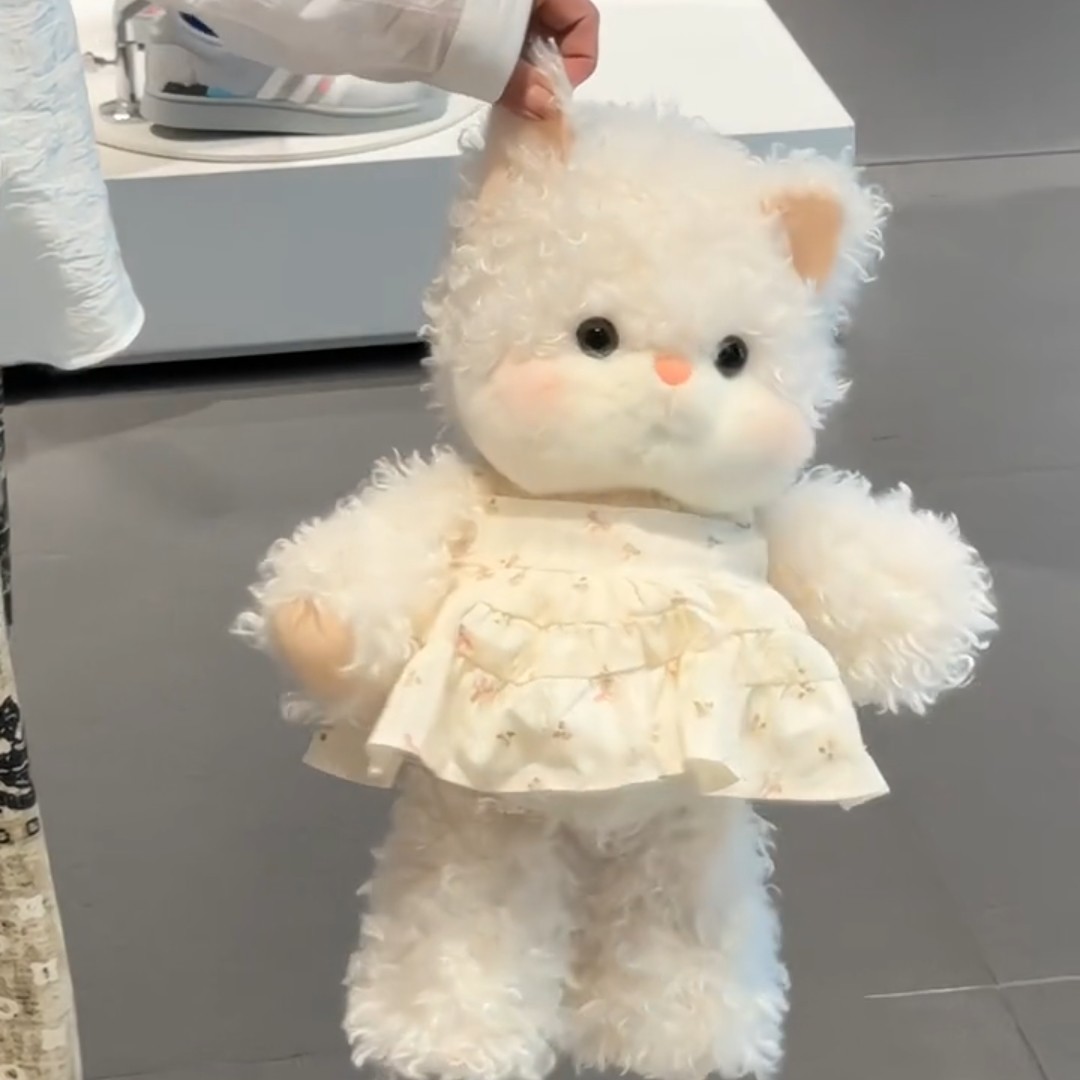 超萌毛绒公仔女友生日礼物