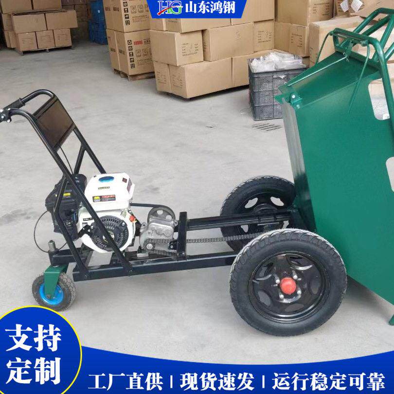 手扶搬运翻斗车 燃油动力搬运工具 Hand pallet truck厂家现货