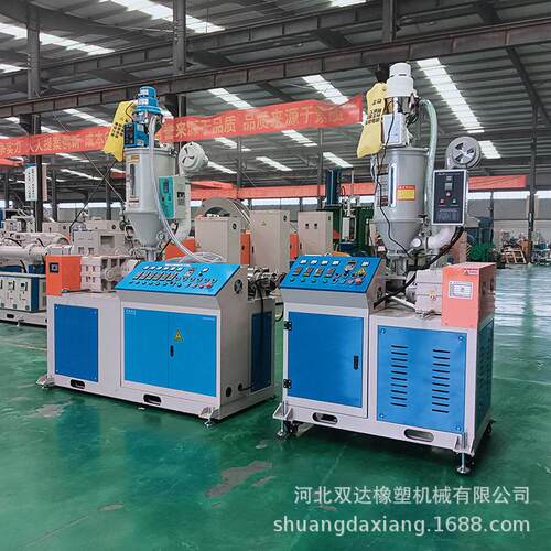 塑料软管生产线PE管挤出机穿线管pvc暗装固定软管电工套管设备厂