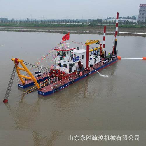 港口河道挖泥船远程疏浚清淤船绞吸式挖泥船抽沙采泥机械厂家直销