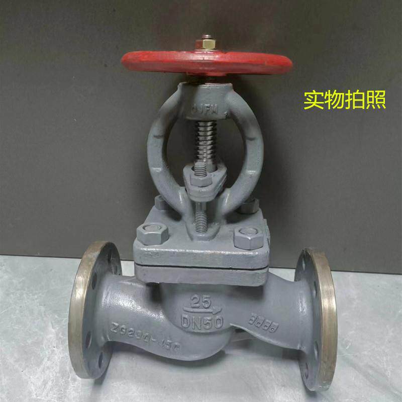 6年老店船用法兰铸钢截止阀GB584海水阀直通截止止回阀GB/T585-08