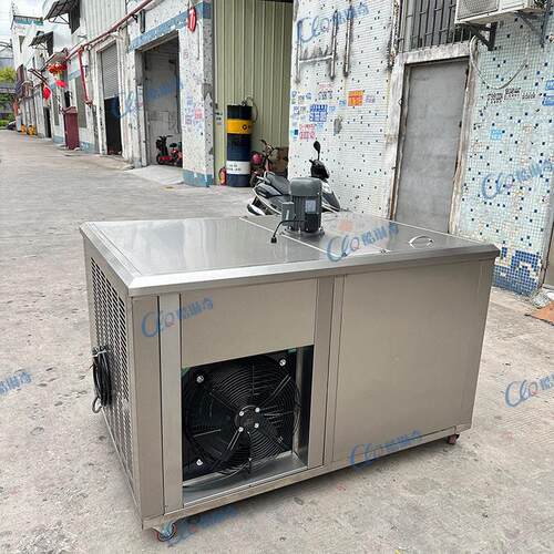 0.5吨式冰块机冰砖机小型商用制冰机厂房工地隧道降温专用