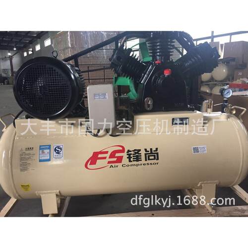 厂家供应 W-1.6/10活塞式皮带式空气压缩机整机 适配7.5KW