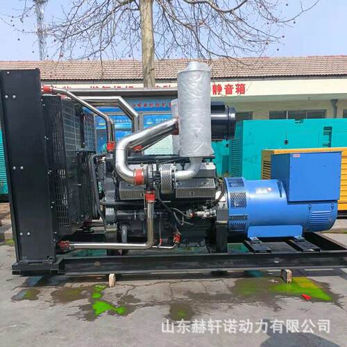 潍柴500kw发电机组 工地应急发电机组  低油耗200千瓦柴油发电机