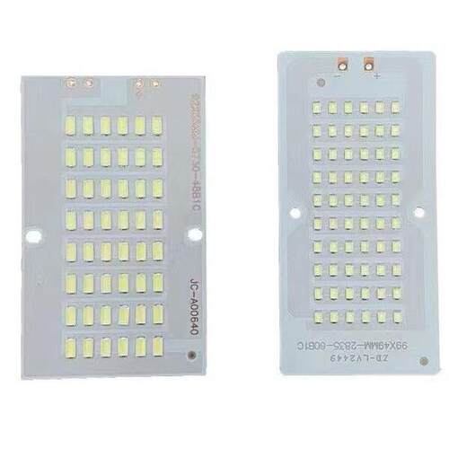 Led灯面板48珠60珠高亮度5730灯珠DIY组装和转换拆分太阳能灯3V3.