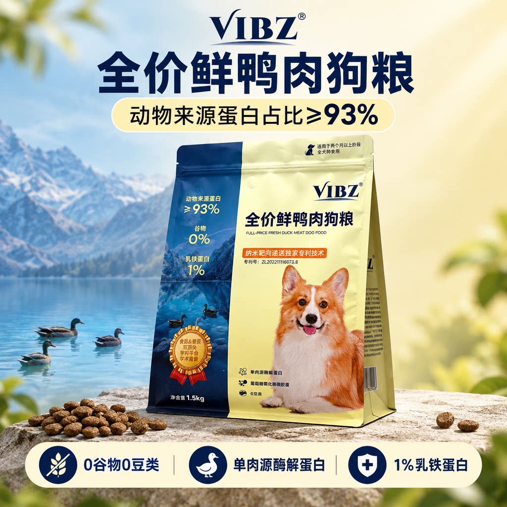 VIBZ旗舰店狗粮乳铁蛋白呵护成长