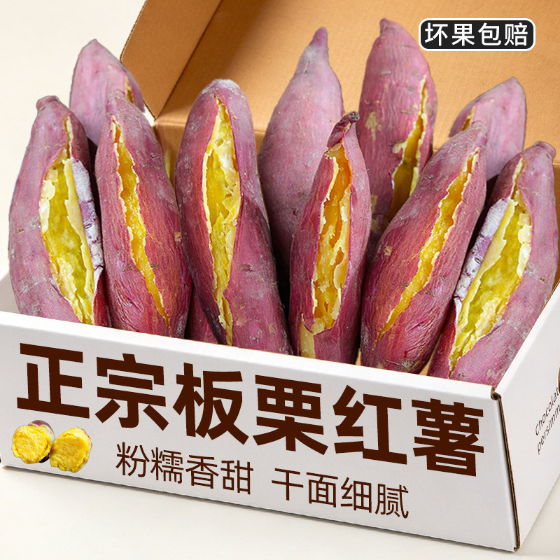 陕西正宗临潼板栗红薯沙地现挖