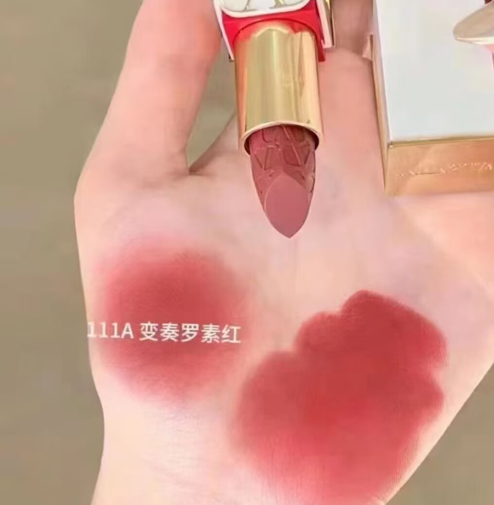 23年的绝版限量!华*N白管老花系列111A变奏罗素红77a嚣张裸棕