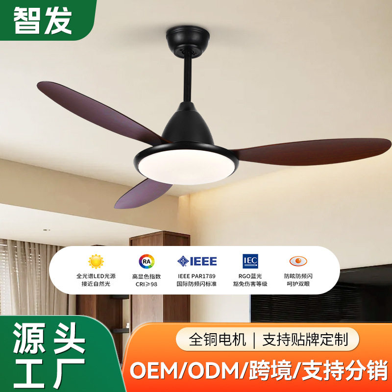 智发北欧家用吊扇灯客厅餐厅全光其它配件