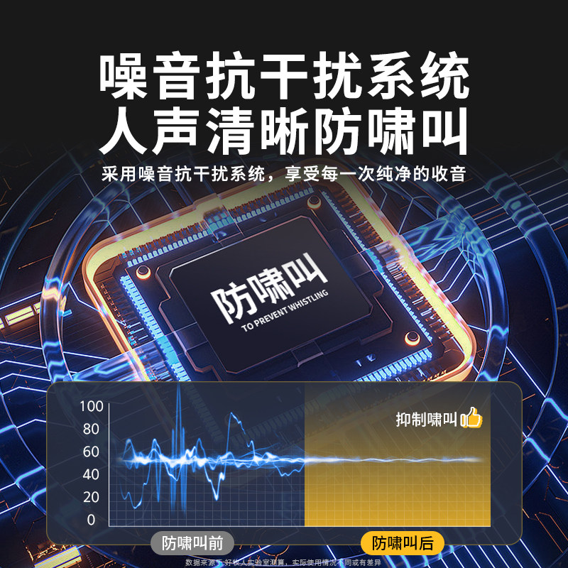 家用家庭ktv连音响户外唱歌直播K歌金属无线麦克风一拖二无线话筒