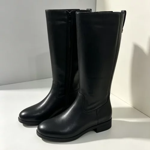 327英伦风厚底骑士靴女复古百搭时尚显瘦高筒长靴JS13838741