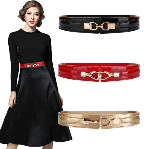 腰封羽绒服冬季时尚风女士皮带