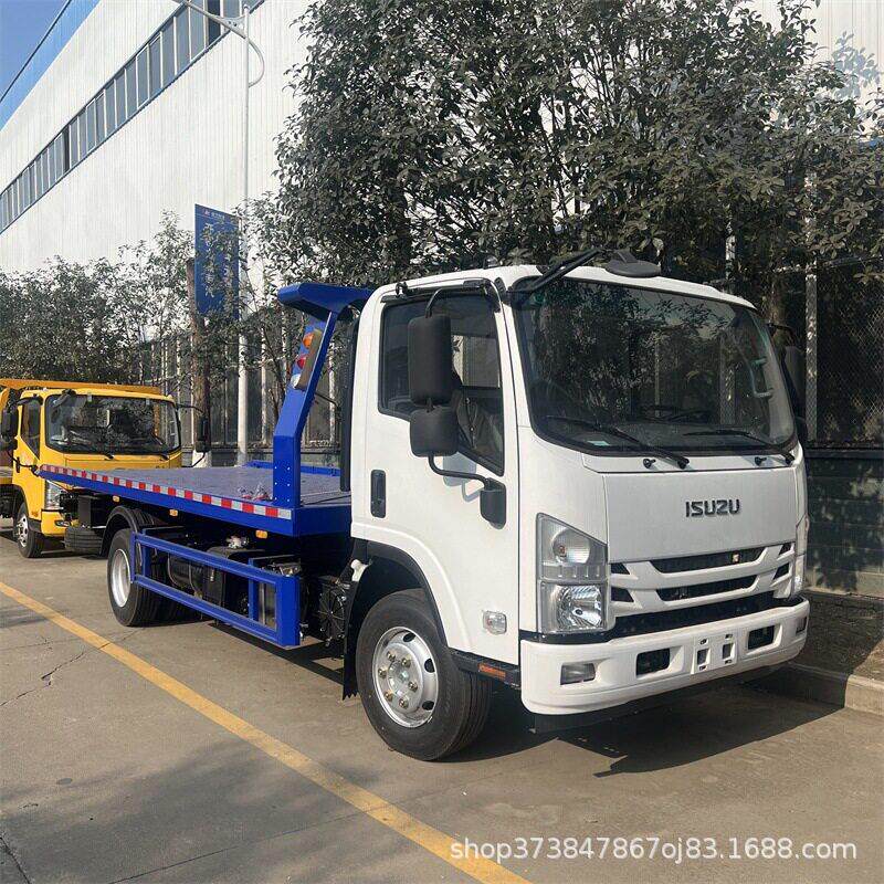 平板清障车 五十铃 KV100 左右舵通用 防腐举臂  拖车业务 ISUZU
